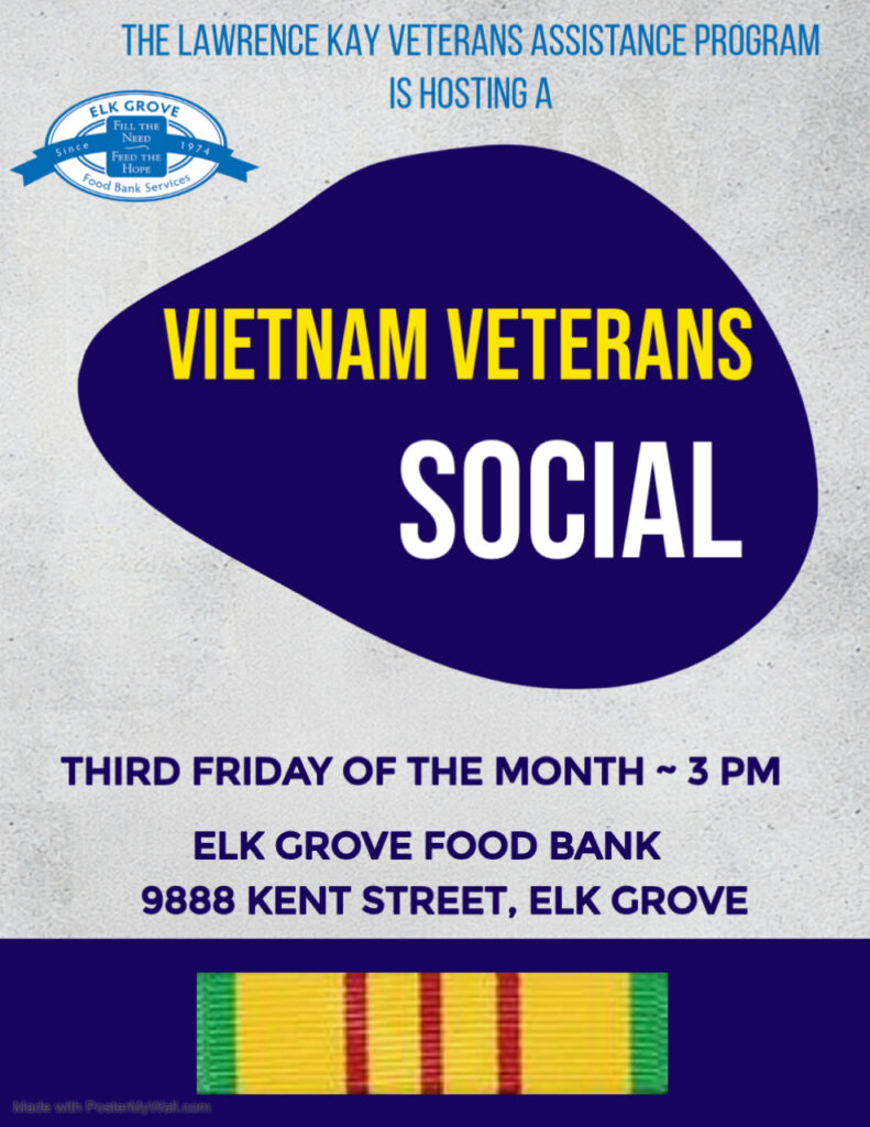 Vietnam Veterans Social Event Flyer